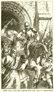 John Ball és társai kivégzésre kerülnek alkotó: English School