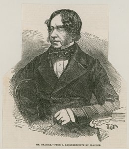 John Braham, énekes; Claudet dagerrotípiájából alkotó: English School