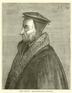 John Calvin (metszet) alkotó: English School
