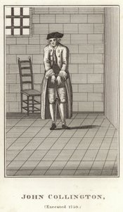 John Collington, kivégezve 1750 alkotó: English School