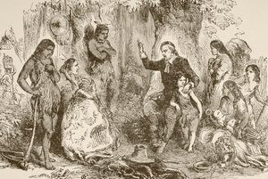 John Eliot (litho) alkotó: English School