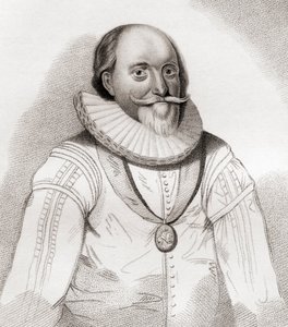 John Erskine, Március 2./19. grófja, 1558 körül, 1634. skót politikus. Az 1797-ben megjelent Iconographia Scotica vagy Skócia jeles személyeinek portréiból. alkotó: English School