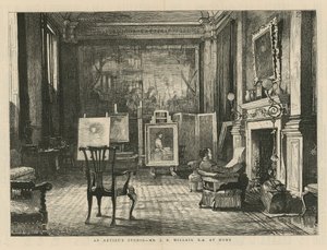 John Everett Millais otthon alkotó: English School