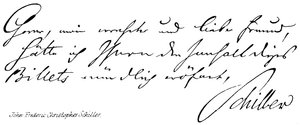 John Frederic Christopher Schiller alkotó: English School
