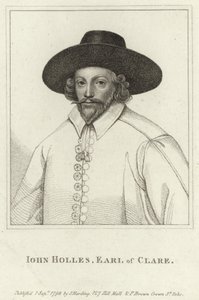 John Holles, Clare grófja alkotó: English School