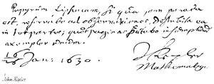 Kepler János alkotó: English School