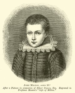 John Milton, 10 éves alkotó: English School