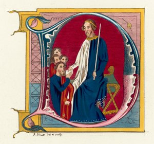 John Of Gaunt, Lancaster hercege (színes metszet) alkotó: English School