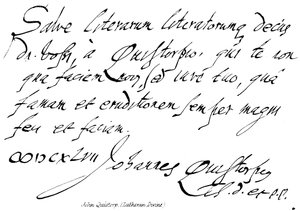 John Quistorp, (evangélikus isteni) alkotó: English School