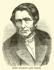 John Ruskin, művészetkritikus alkotó: English School