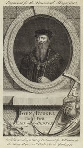 John Russel, Bedford első grófja alkotó: English School