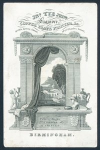 John Tye, Junior, rézlemeznyomtató, szakkártya alkotó: English School