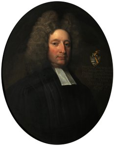 Joseph Harwar, a Magdalen College elnöke alkotó: English School