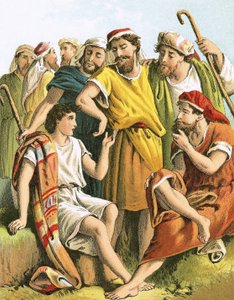 József feltárja álmát testvéreinek alkotó: English School