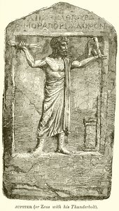 Jupiter (vagy Zeusz a villámjával) alkotó: English School