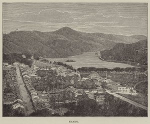 Kandy (metszet) alkotó: English School