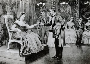 Kate Hamilton éjszakai háza (litho) alkotó: English School