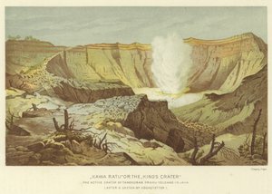 Kawah Ratu vagy a Kings-kráter alkotó: English School