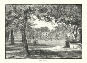 Kew Green (metszet) alkotó: English School