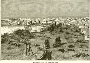 Kimberley und seine Diamantenmine