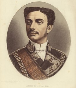 XII. Alfonz spanyol király alkotó: English School