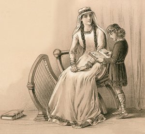 Alfréd király és mostohaanyja alkotó: English School