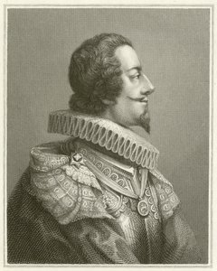 König Karl I. (Gravur) von English School