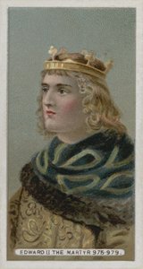 II. Edward király, a mártír alkotó: English School