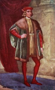 IV. Edward király (színes litó) alkotó: English School
