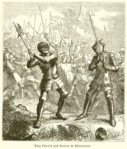 Edward király és Eustace de Ribeaumont alkotó: English School