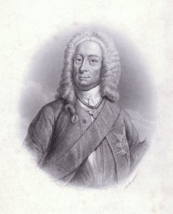 II. György király (metszet) alkotó: English School
