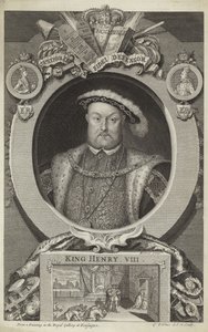 Henrik angol király VIII alkotó: English School