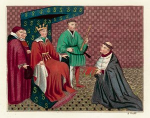 V. Henrik király (színes metszet) alkotó: English School