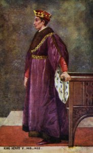 V. Henrik király alkotó: English School