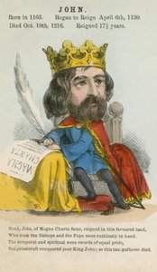 János király (akvatinta) alkotó: English School