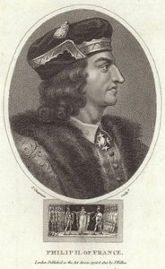 Fülöp francia király II alkotó: English School
