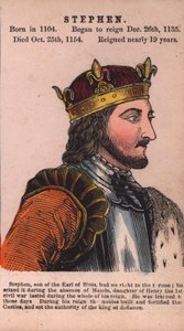 István király (színes metszet) alkotó: English School