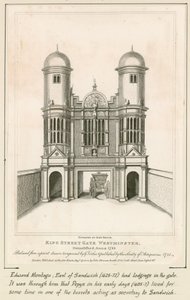King Street Gate, Westminster alkotó: English School