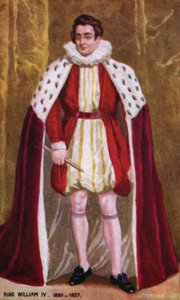 IV. Vilmos király (színes litó) alkotó: English School
