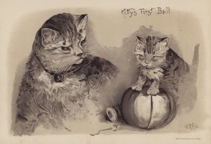 Kitty első bálja (chromolitho) alkotó: English School