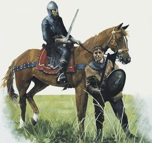 Lovag és Squire alkotó: English School