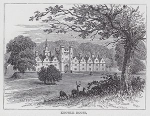 Knowle House (metszet) alkotó: English School