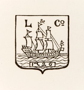 A Longmans Green and Company által használt L & Co Ship 1726 logó alkotó: English School