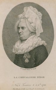 La Chevaliere DEon, született Tonnerre-ben, 1728. augusztus 5-én alkotó: English School