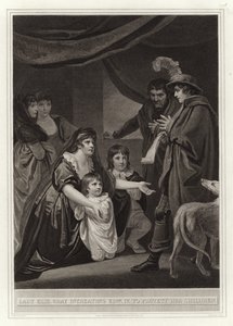 Lady Elizabeth Gray érdekes Edw IV, hogy megvédje gyermekeit alkotó: English School