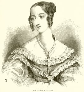 Lady Flora Hastings alkotó: English School