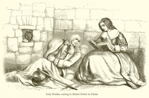 Lady Graden felolvas Robert Baillie-nek a börtönben alkotó: English School