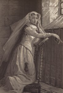 Lady Jane Gray (litho) alkotó: English School