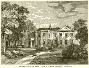 Langham-ház 1820-ban