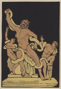 Laocoon (színes litho) alkotó: English School